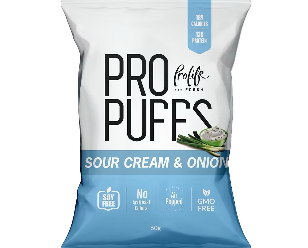 Pro Puffs Sour Cream & Onion 50g (Expiry: Jul26)